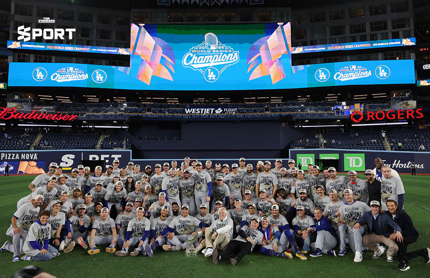 ดอดเจอร์ส ฉลองแชมป์ เวิลด์ซีรีส์ สมัยที่ 9 สุดยิ่งใหญ่ 5