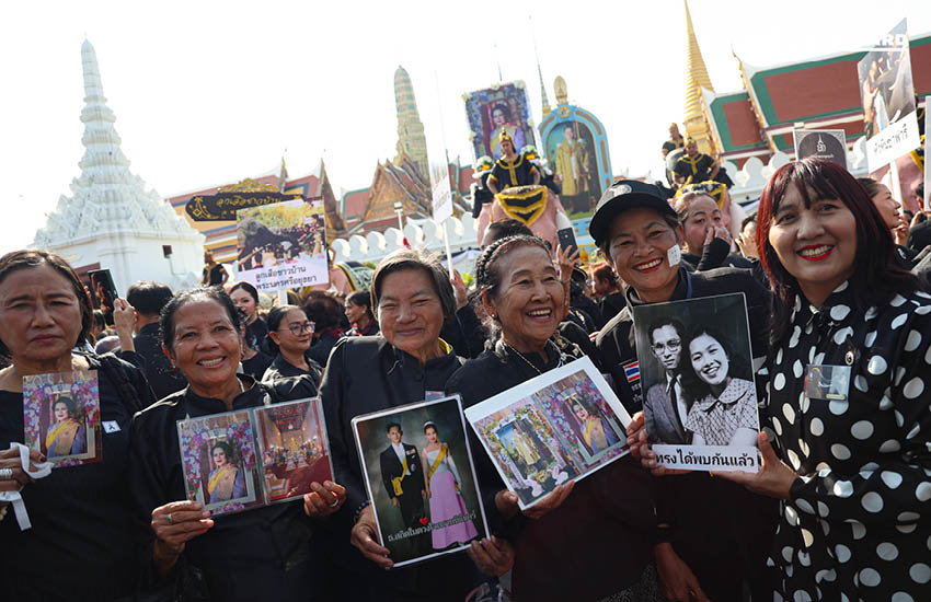 ริ้วขบวนคชสารคู่แผ่นดิน เข้าถวายสักการะพระบรมศพ สมเด็จพระพันปีหลวง 13
