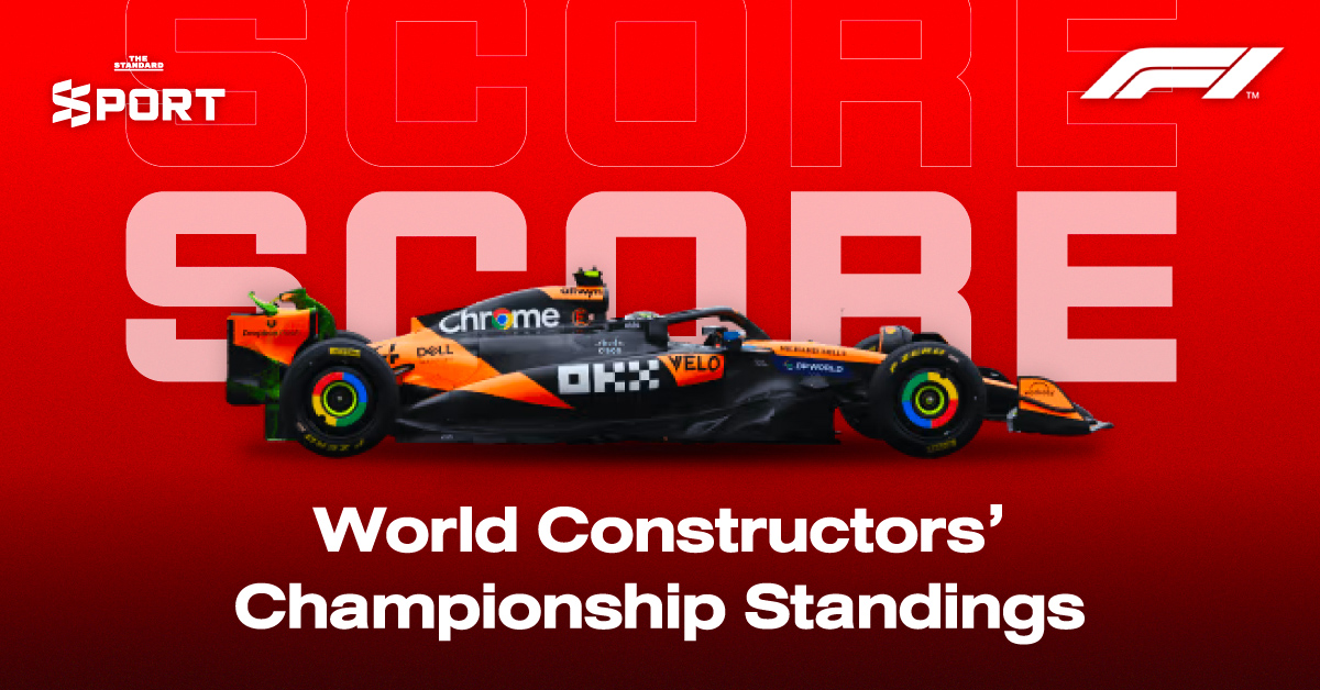 สรุปตารางคะแนนรวม F1 ประเภททีมผู้ผลิต หลังจบ เซาเปาโลกรังด์ปรีซ์ 2025 2