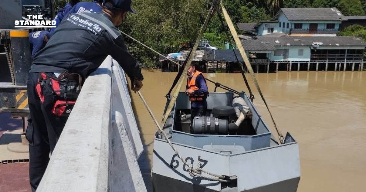 ผบ.ทร. สั่งติดตั้งเครื่องผลักดันน้ำ 58 ลำ ระบายน้ำออกทะเล ในพื้นที่วิกฤต กทม. และปริมณฑล