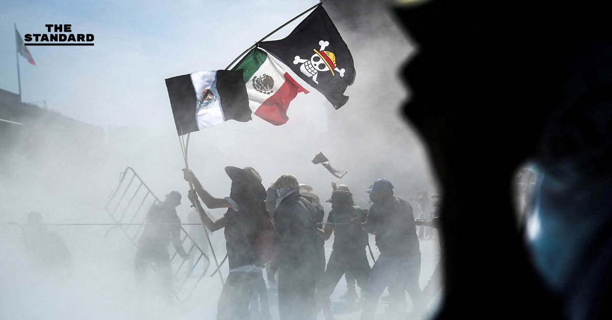 กลุ่ม Gen Z เดินขบวนประท้วงใหญ่ใน เม็กซิโก ต่อต้านรัฐบาล-ปัญหาอาชญากรรม