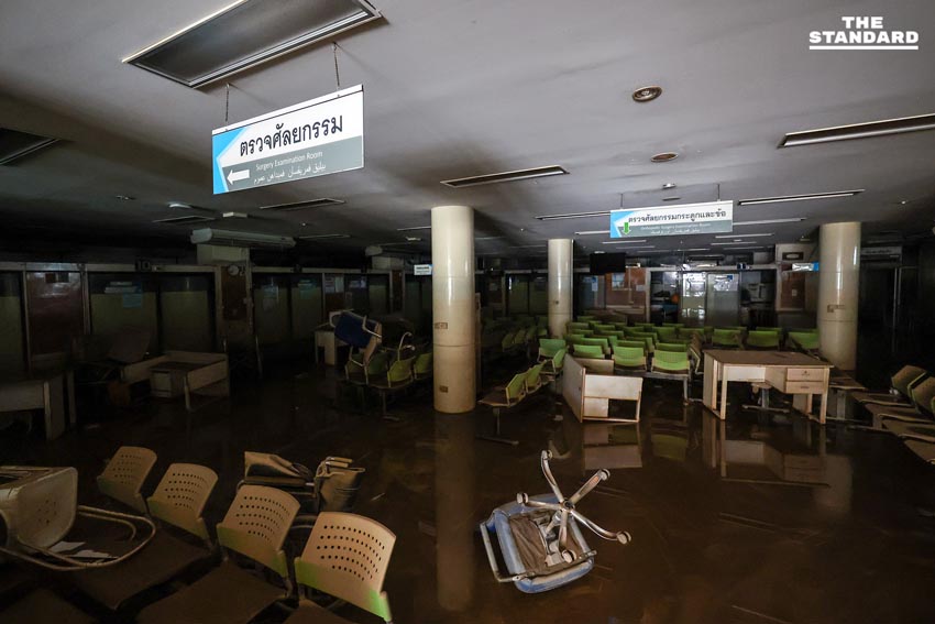 รพ. หาดใหญ่ เร่งฟื้นฟู หลังน้ำท่วมหนักสุดในรอบ 15 ปี ประเมินความเสียหายเบื้องต้น พันล้านบาท 6
