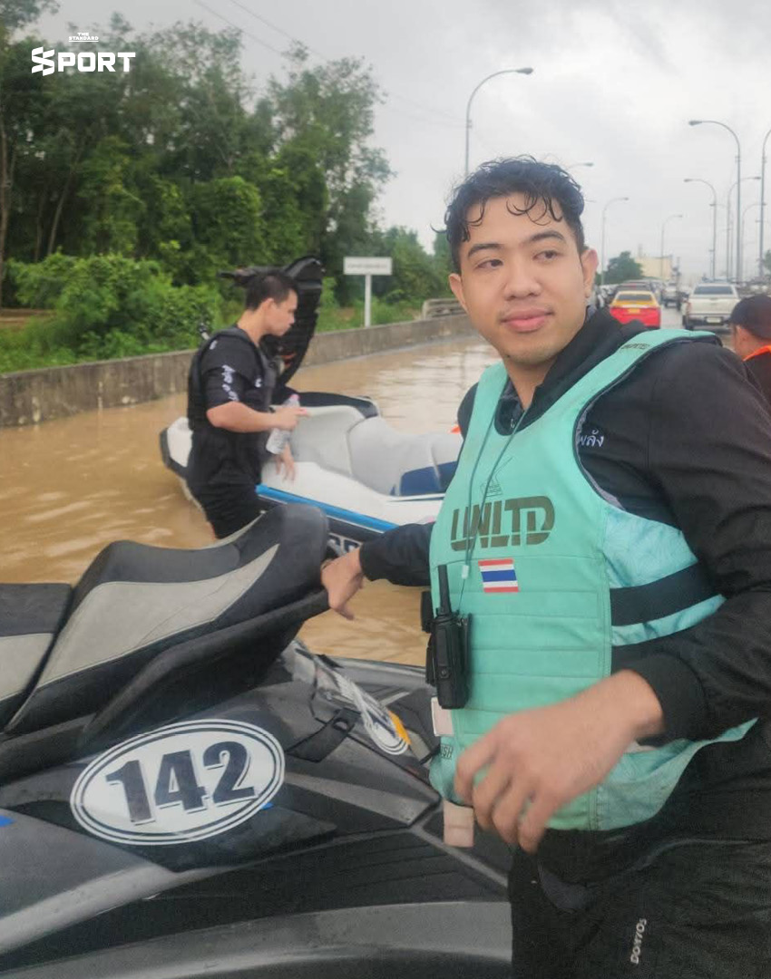 สมาคมกีฬาเจ็ตสกีไทยฯ หนึ่งพลังจากแวดวงกีฬาในภารกิจช่วยผู้ประสบภัยน้ำท่วม หาดใหญ่ 3