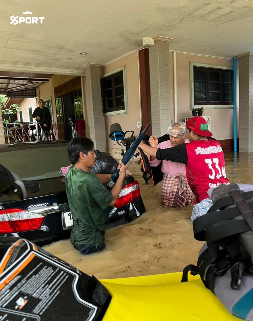 สมาคมกีฬาเจ็ตสกีไทยฯ หนึ่งพลังจากแวดวงกีฬาในภารกิจช่วยผู้ประสบภัยน้ำท่วม หาดใหญ่ 6