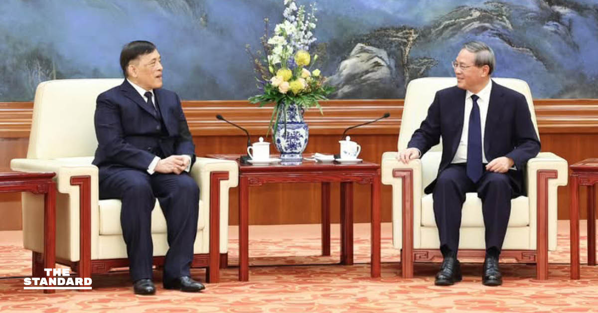 นายกรัฐมนตรีจีน เข้าเฝ้าฯ พระบาทสมเด็จพระวชิรเกล้าเจ้าอยู่หัว ณ กรุงปักกิ่ง