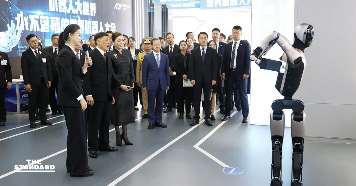 ในหลวง-พระราชินี เสด็จไปยังศูนย์นวัตกรรมหุ่นยนต์ ฮิวแมนนอยด์ กรุงปักกิ่ง ทอดพระเนตรนวัตกรรมและเทคโนโลยี AI