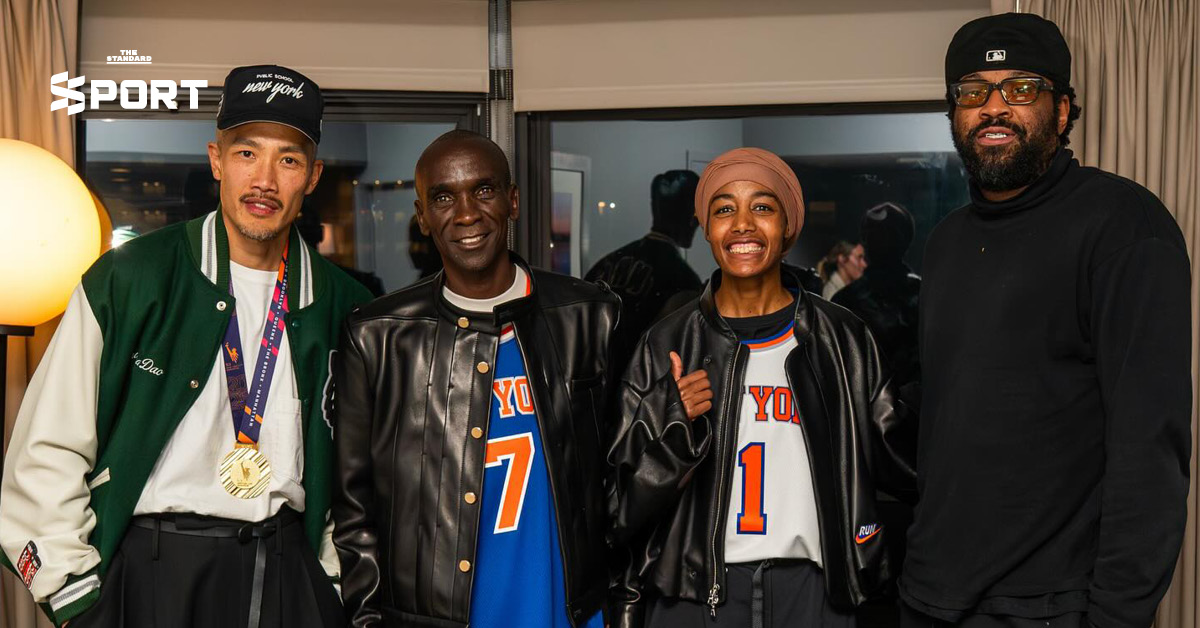 Nikeฉลองตำนานมาราธอน KipchogeและHassanด้วย VomeroPremiumสีพิเศษ