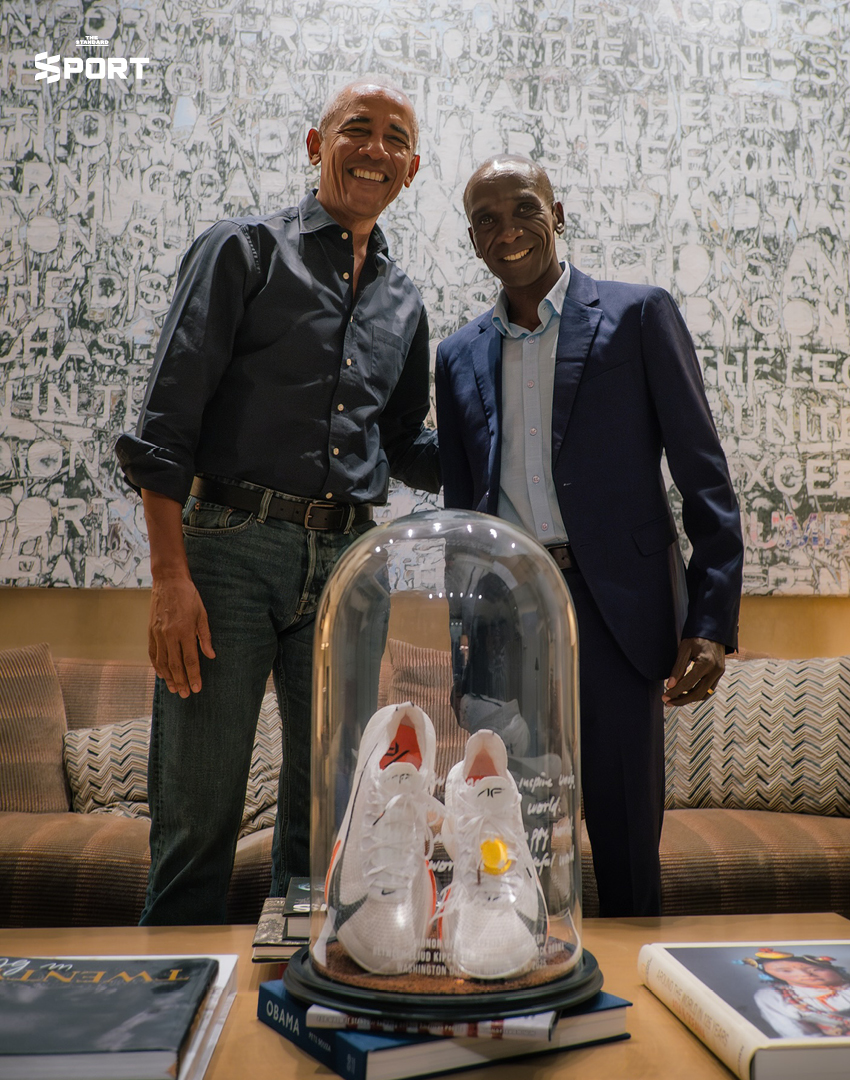 คิปโชเก x โอบามา ตำนานมาราธอนจับมือ อดีตผู้นำโลก เพื่อส่งต่อแรงบันดาลใจให้คนรุ่นใหม่ 1