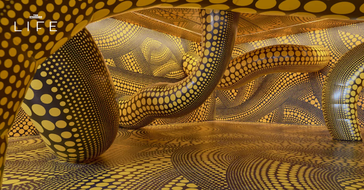 ลายจุดบุก สวิตฯ นิทรรศการครั้งใหญ่ของ Yayoi Kusama เปิดแล้วที่ Fondation Beyeler
