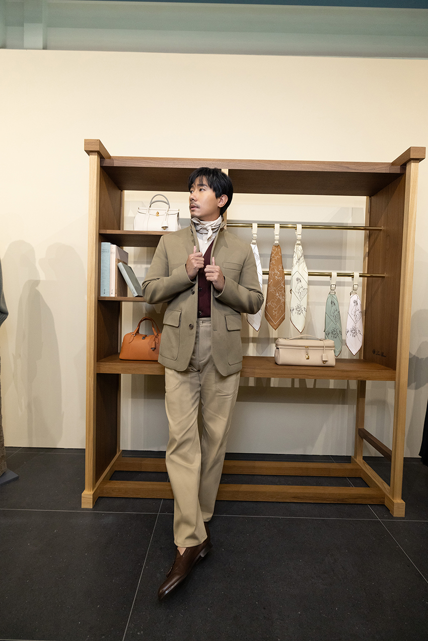 LORO PIANA SPRING/SUMMER 2026 งานพรีเซนเทชันคอลเล็กชันใหม่ ที่ ประเทศสิงคโปร์ 11