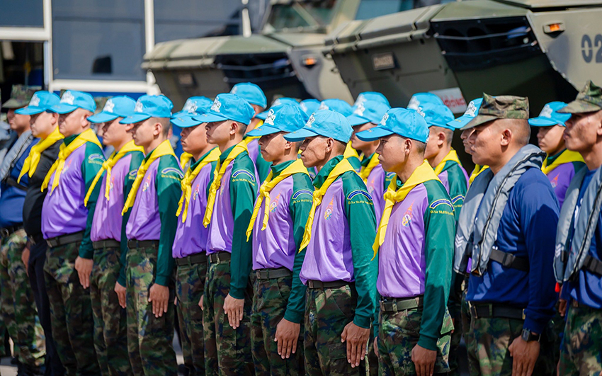 นาวิกโยธินเสริมทัพเข้าพื้นที่ ช่วยเหลือน้ำท่วม ภาคใต้ 2