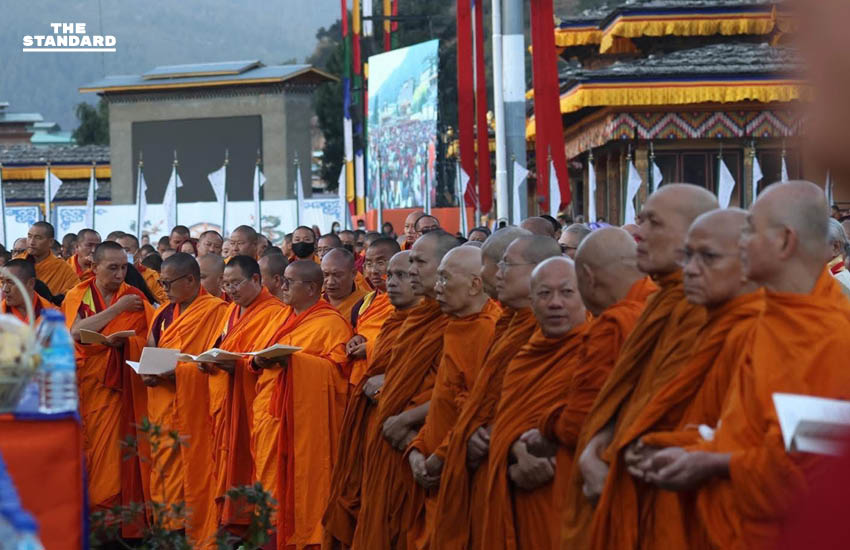 คณะสงฆ์ไทย 21 รูป ร่วม พิธีกาลจักร มนตราภิเษกเพื่อสันติภาพ ณ ภูฏาน 10