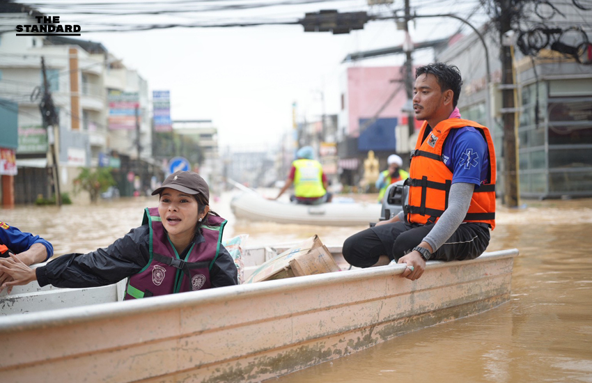 ณัฐพงษ์ลุยช่วยน้ำท่วม หาดใหญ่ เสนอ รัฐบาลเร่งประสานศูนย์พักพิงอิสระ-หน่วยงานในพื้นที่ หนุนทรัพยากรจำเป็น 4