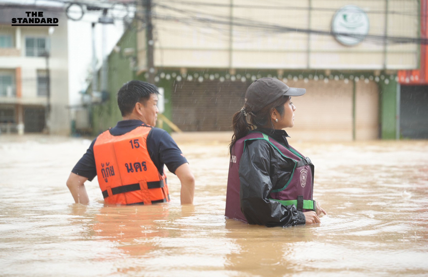 ณัฐพงษ์ลุยช่วยน้ำท่วม หาดใหญ่ เสนอ รัฐบาลเร่งประสานศูนย์พักพิงอิสระ-หน่วยงานในพื้นที่ หนุนทรัพยากรจำเป็น 5