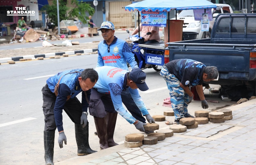 รมช.มท. พร้อมผู้ว่าฯสงขลา นำทีมลงพื้นที่ Big Cleaning Day เมืองหาดใหญ่ เก็บขยะสิ่งปฏิกูล 4