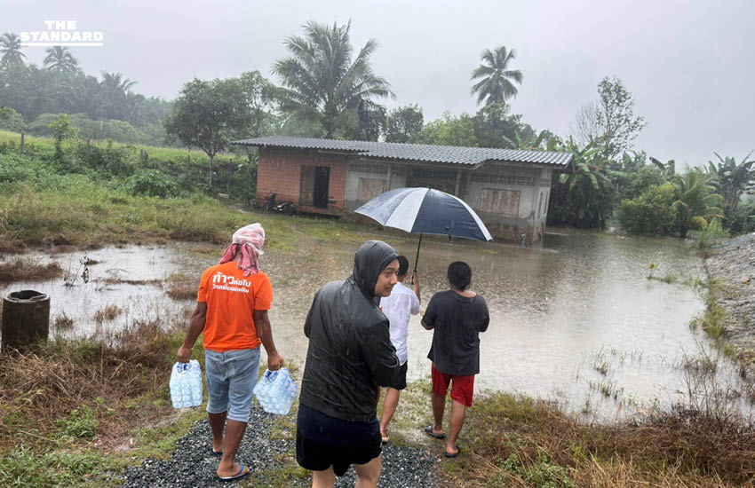 พรรคประชาชนกระจายกำลังช่วยเหลือน้ำท่วม ภาคใต้ เร่งรัด รัฐบาลตั้งวอร์รูมแก้ปัญหา 3