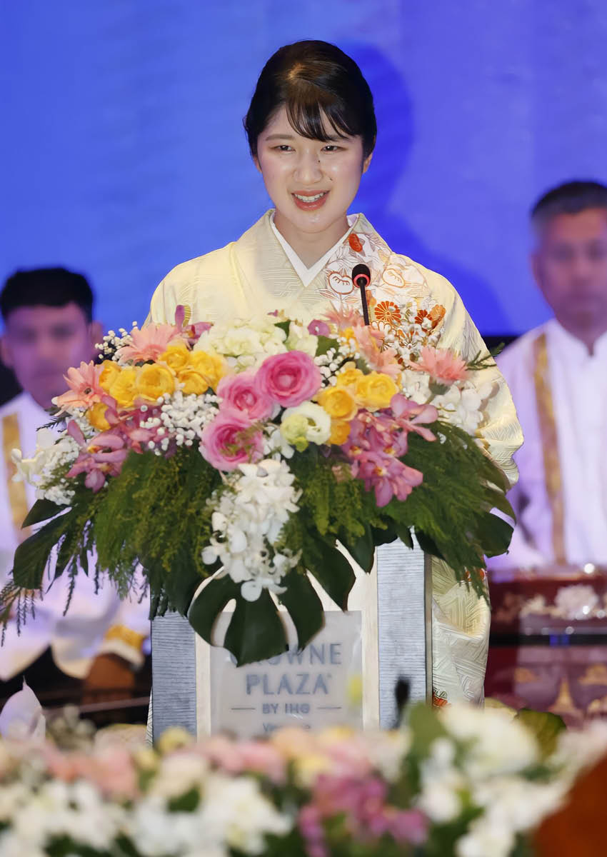 เจ้าหญิงไอโกะแห่งราชวงศ์ญี่ปุ่น เสด็จฯ เยือน สปป.ลาว ในโอกาสเสด็จฯ เยือนต่างประเทศอย่างเป็นทางการครั้งแรก 5