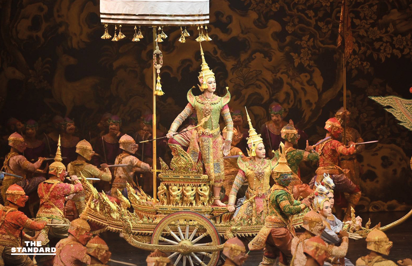 เจ้าฟ้าสิริวัณณวรีฯ เสด็จทอดพระเนตร โขนมูลนิธิส่งเสริมศิลปาชีพฯ เรื่องรามเกียรติ์ ตอน ‘สัตยาพาลี’ เพื่อน้อมสำนึกในพระมหากรุณาธิคุณ สมเด็จพระพันปีหลวง 4