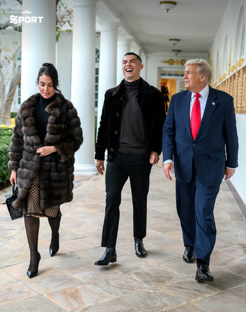 คริสเตียโน โรนัลโด เยือน ทำเนียบขาว พบ ประธานาธิบดีโดนัลด์ ทรัมป์ 4
