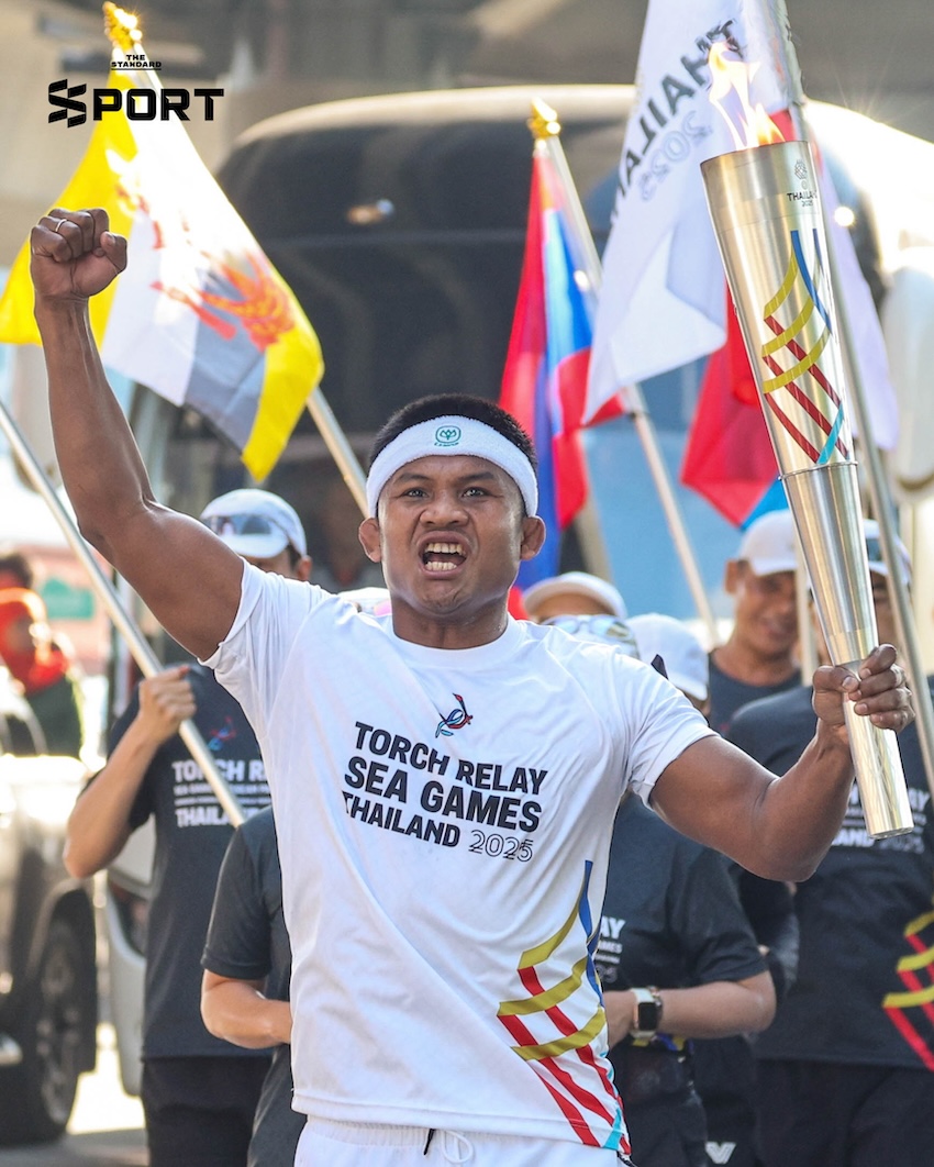 วิ่งคบเพลิงซีเกมส์ 2025 เริ่มต้นแล้ว โดย ผู้ว่าฯ กรุงเทพมหานคร นำไฟพระฤกษ์สู่เส้นทางแรกของเจ้าภาพไทย 2