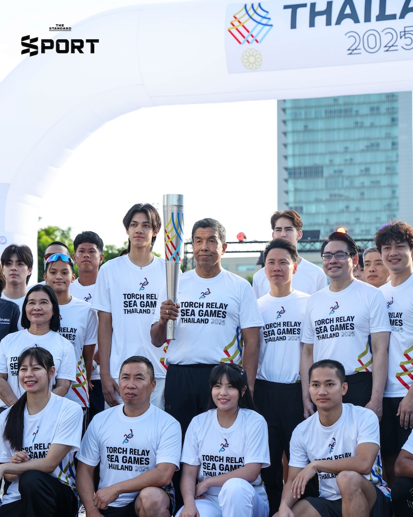 วิ่งคบเพลิงซีเกมส์ 2025 เริ่มต้นแล้ว โดย ผู้ว่าฯ กรุงเทพมหานคร นำไฟพระฤกษ์สู่เส้นทางแรกของเจ้าภาพไทย 3