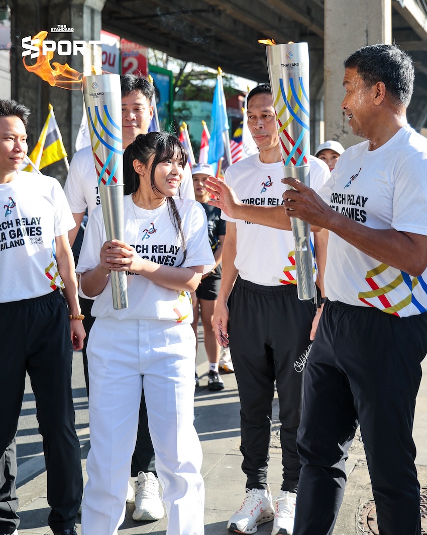 วิ่งคบเพลิงซีเกมส์ 2025 เริ่มต้นแล้ว โดย ผู้ว่าฯ กรุงเทพมหานคร นำไฟพระฤกษ์สู่เส้นทางแรกของเจ้าภาพไทย 7