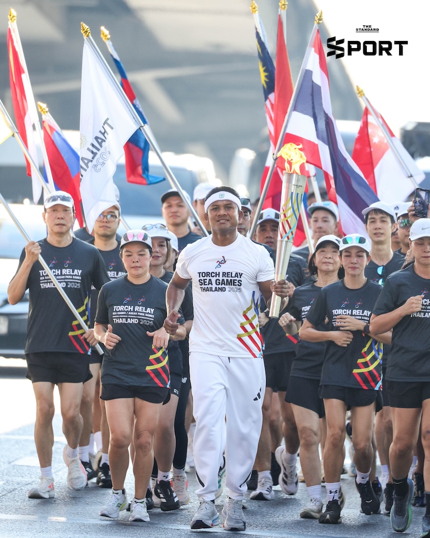 วิ่งคบเพลิงซีเกมส์ 2025 เริ่มต้นแล้ว โดย ผู้ว่าฯ กรุงเทพมหานคร นำไฟพระฤกษ์สู่เส้นทางแรกของเจ้าภาพไทย 9