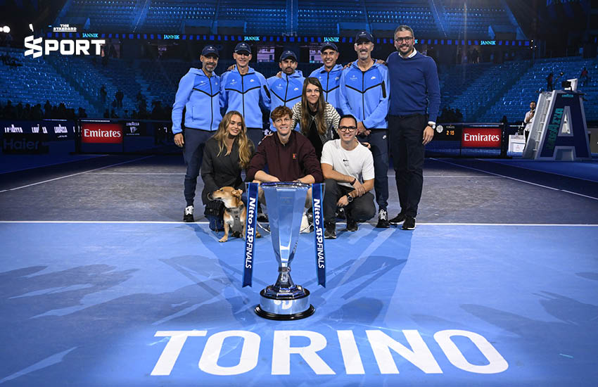 ซินเนอร์ ฉลองแชมป์ ATP Finals 3