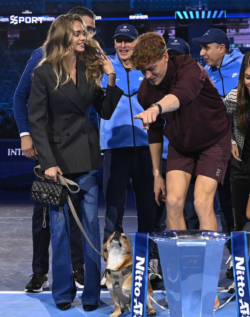 ซินเนอร์ ฉลองแชมป์ ATP Finals 4