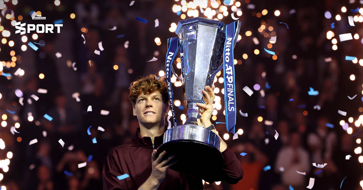 ซินเนอร์ ฉลองแชมป์ ATP Finals