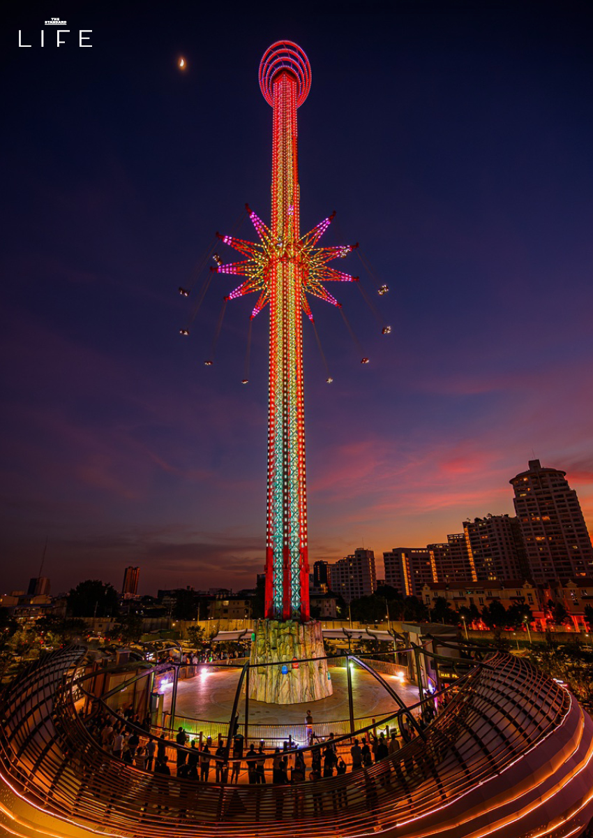 ‘Skyflyers’ เครื่องเล่นใหม่จาก Asiatique ที่ทำให้ คนไทยบินได้ 1