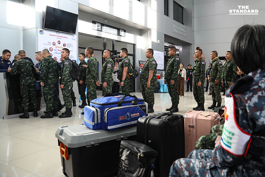 ศป.กฉ. จัดส่งกำลังพลและสิ่งของช่วยเหลือวิกฤตน้ำท่วม สงขลา เผย ใช้ AI กรองข้อมูลจัดลำดับช่วยผู้ประสบภัย สงขลา 5