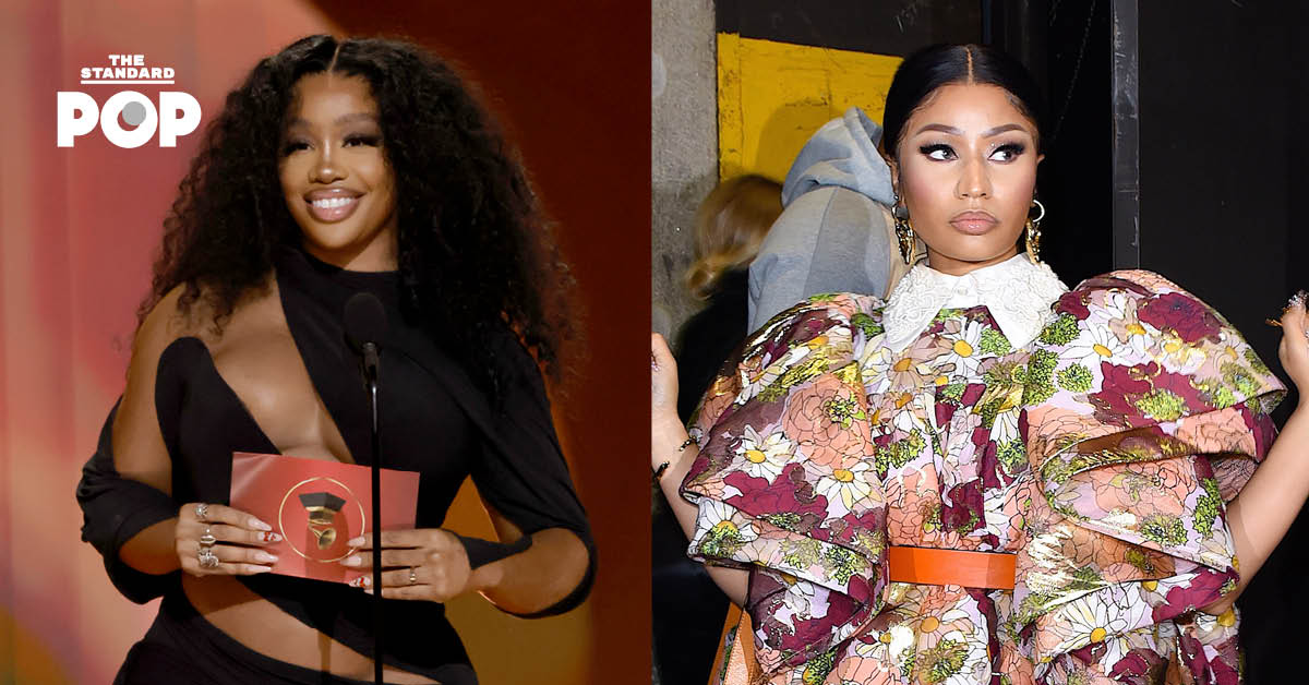 “ฉันไม่ได้รู้จักกับเธอ” SZA งง ที่ Nicki Minaj หาเรื่องเธอผ่านโซเชียลมีเดียเมื่อกลางปี