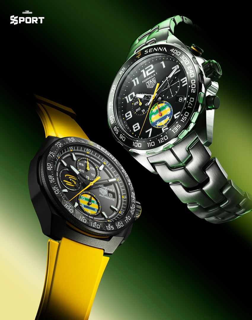 TAG Heuer เปิดตัวนาฬิการุ่นพิเศษ รำลึก ตำนานไอร์ตัน เซนนา 2