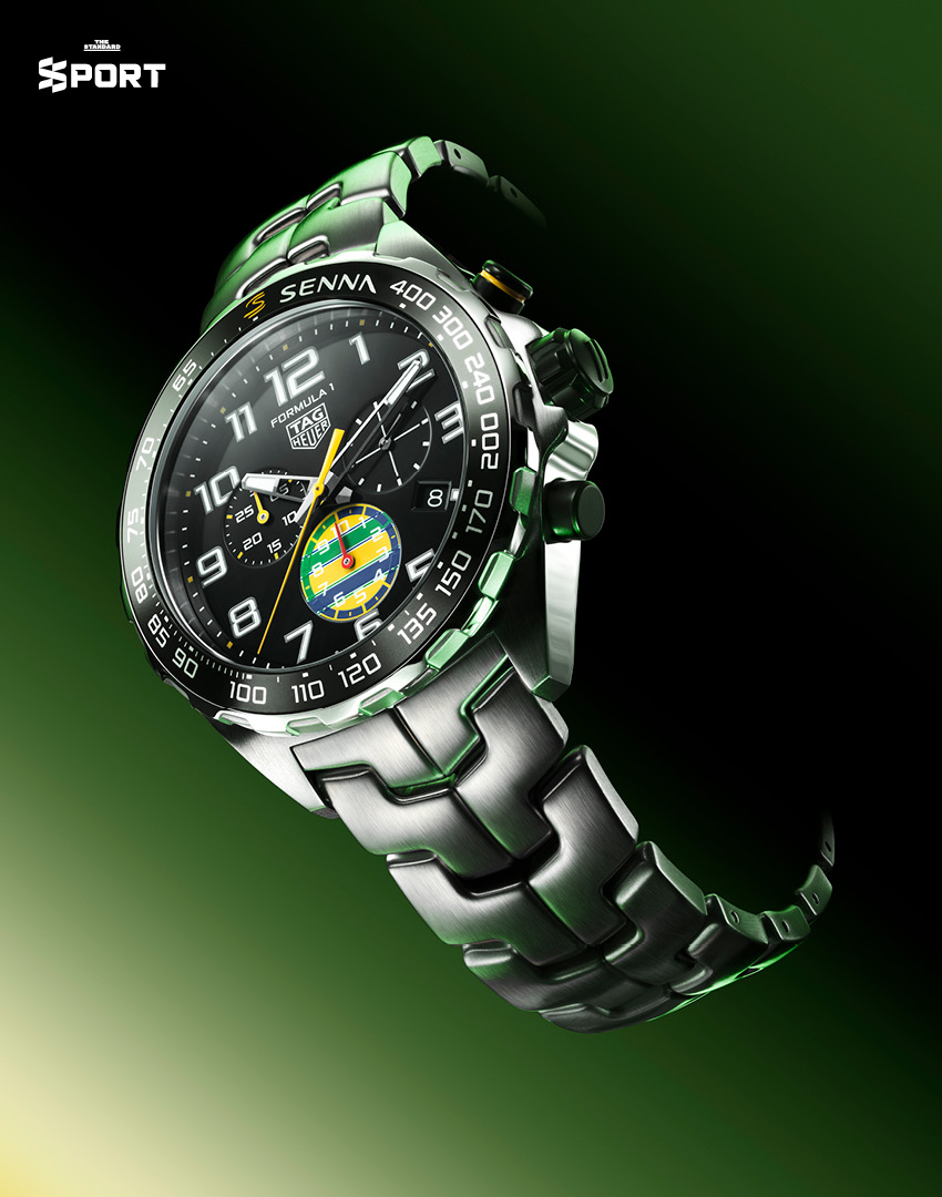 TAG Heuer เปิดตัวนาฬิการุ่นพิเศษ รำลึก ตำนานไอร์ตัน เซนนา 4