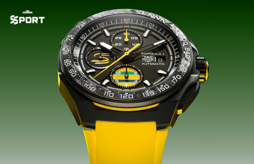 TAG Heuer เปิดตัวนาฬิการุ่นพิเศษ รำลึก ตำนานไอร์ตัน เซนนา 6