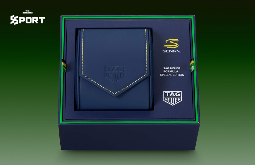 TAG Heuer เปิดตัวนาฬิการุ่นพิเศษ รำลึก ตำนานไอร์ตัน เซนนา 7