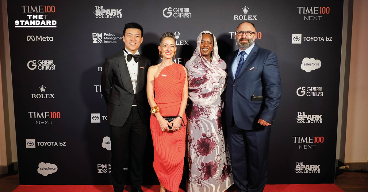 เท้ง ร่วมกาลาดินเนอร์ TIME 100 NEXT นิวยอร์ก