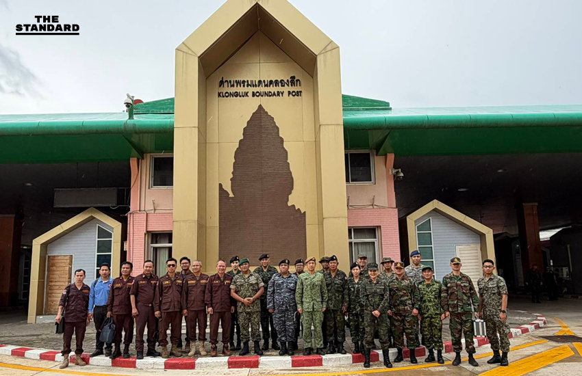 ไทย-กัมพูชา ลงพื้นที่หลักเขตที่ 47 สระแก้ว-บันเตียเมียนเจย สำรวจพื้นที่เก็บกู้ทุ่นระเบิด ย้ำเคารพอธิปไตยแต่ละฝ่าย 5