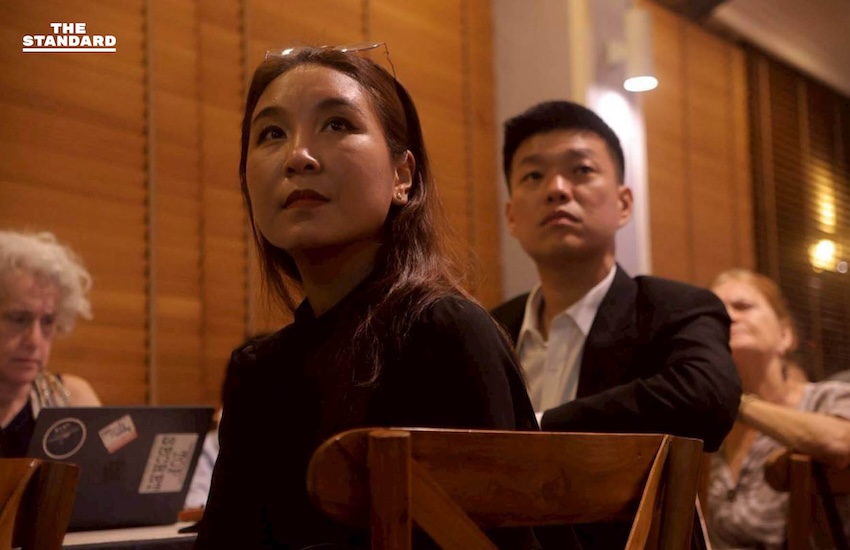 ณัฐพงษ์-ศิริกัญญา ร่วมฟังเสวนา ‘ทอม ไรท์’ เผยหลักฐานเครือข่ายสแกมเมอร์ 1