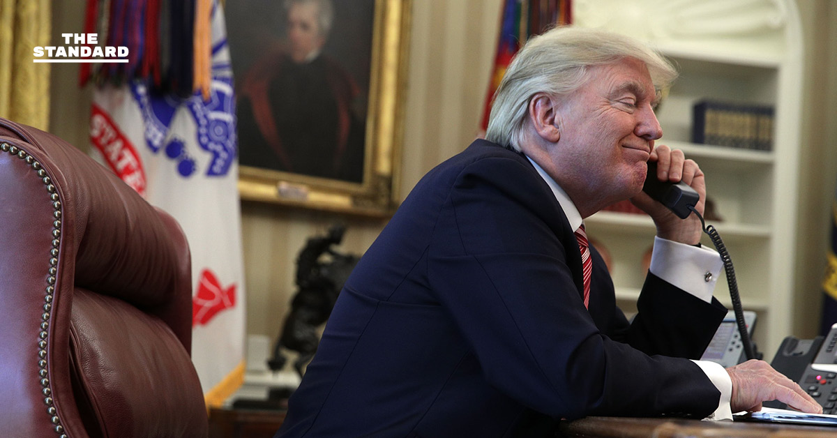 ทรัมป์เชื่อ ไทย-กัมพูชาจะเป็นไปได้ด้วยดี หลังโทรศัพท์ไกล่เกลี่ยความขัดแย้ง