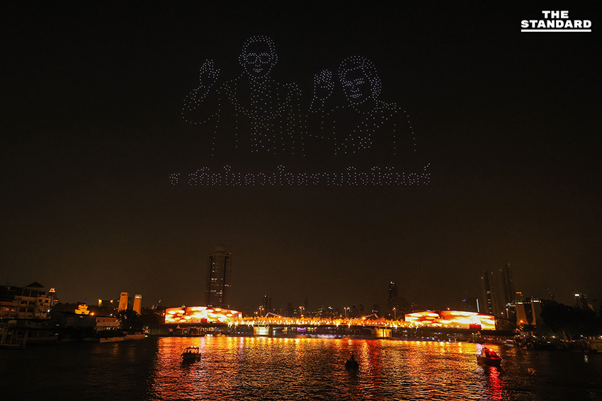 เริ่มแล้ว วิจิตรเจ้าพระยา 2568 การแสดงโดรนตระการตา น้อมรำลึก ในพระมหากรุณาธิคุณ 5