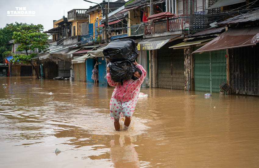 เวียดนามน้ำท่วมหนัก บ้านกว่า 52,000 หลังจมอยู่ใต้น้ำ เสียชีวิตแล้วอย่างน้อย 41 คน 1