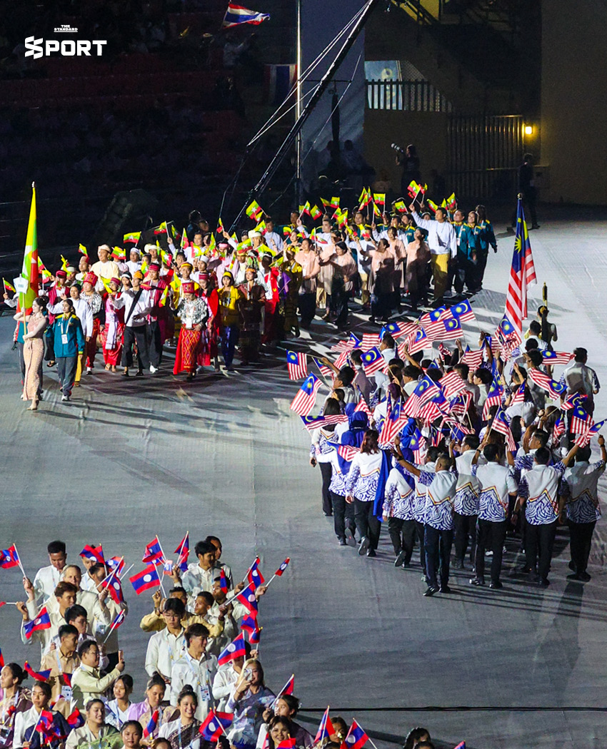 ประมวลภาพพิธีเปิด ซีเกมส์ 2025 ณ ราชมังคลากีฬาสถาน 45