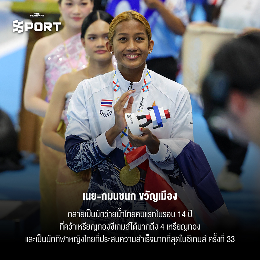 10 ผลงานน่าจดจำของทัพนักกีฬาไทย ใน ซีเกมส์ 2025 9