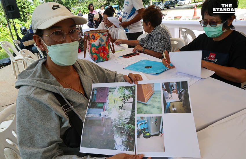 ไม่พอเยียวยา แต่ดีกว่าเขาไม่ให้เลย ประชาชนแห่ยื่นขอรับเงินเหตุน้ำท่วม 9,000 บาท 6