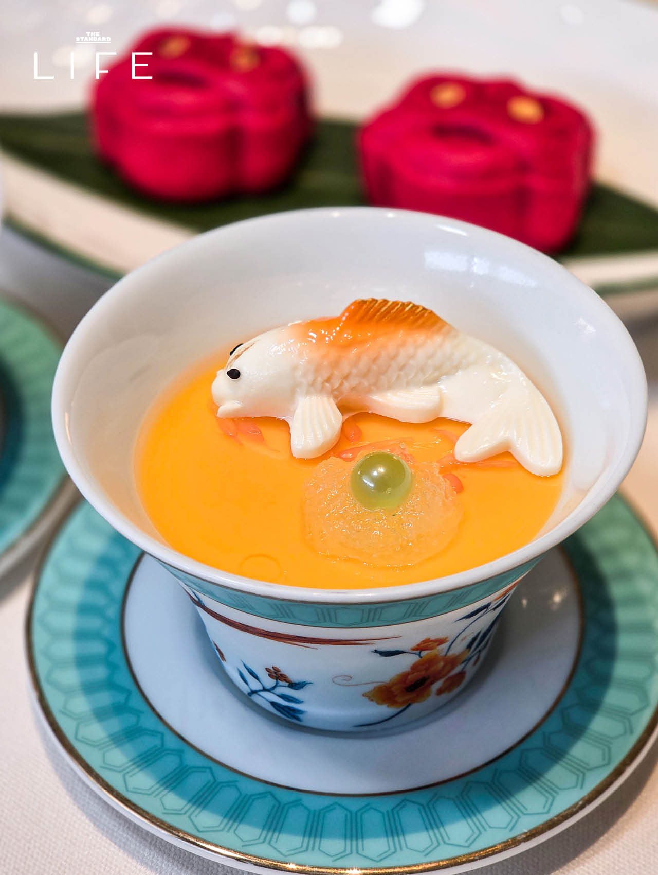 ร้านอาหารจีน Purple Laurel ที่ตกแต่งคล้ายเรือนโบราณ