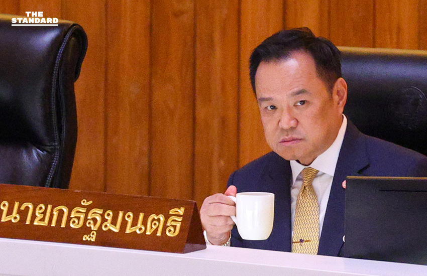 อนุทิน ชาญวีรกูล นายกรัฐมนตรีของประเทศไทย คนที่ 32 ภาพ: ศวิตา พูลเสถียร 