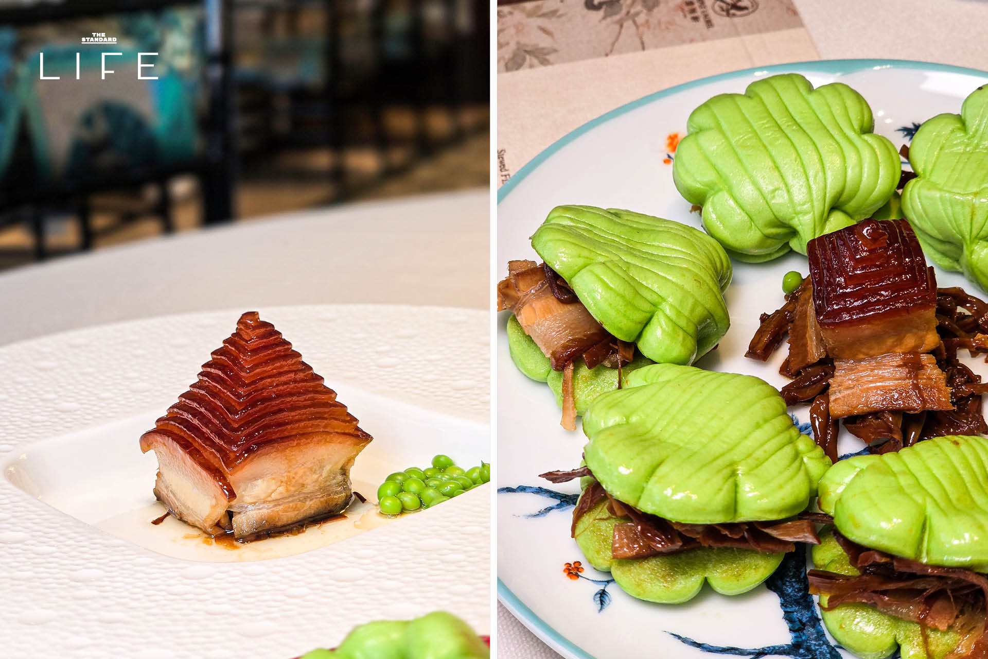 ร้านอาหารจีน Purple Laurel ที่ตกแต่งคล้ายเรือนโบราณ