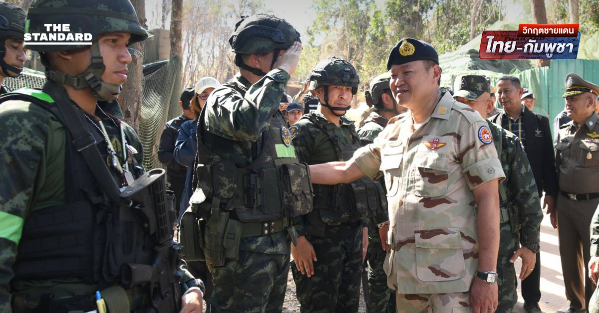 อนุทินยอมรับสงสารทหารแนวหน้า หลังเห็นด้วยตาตัวเองที่ ปราสาทตาควาย-เนิน 350 ย้ำพร้อมสร้างกำแพงชายแดน ปกป้องรั้วของชาติ